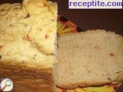 снимка 2 към рецепта Хляб с маслини и чушка в хлебопекарна