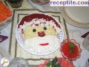 Дядо Коледа от картофено пюре