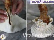 снимка 2 към рецепта Пилешки бутчета в тесто с плънка