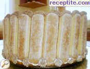 снимка 2 към рецепта Бишкотена торта с Баварски крем