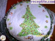 снимка 1 към рецепта Торта *Празнична елха*