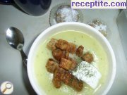 Картофена супа с копър и крутони