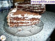 снимка 3 към рецепта Торта с маскарпоне и течен шоколад