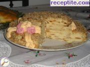 снимка 1 към рецепта Сладка палачинкова торта