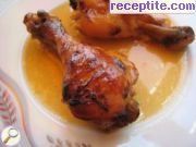 снимка 3 към рецепта Пилешки бутчета с мед