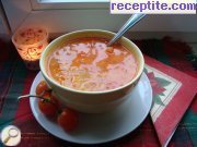 снимка 1 към рецепта Доматена крем-супа с фиде