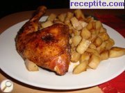 снимка 4 към рецепта Пилешки бутчета с картофи