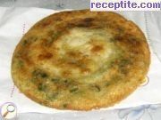 снимка 2 към рецепта Палачинки със зелен лук