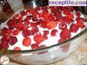 Бишкотена торта с ягоди - II вид
