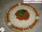 Ориз басмати със зеленчуци и яйца