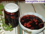 снимка 1 към рецепта Сладко от сини сливи с ядки