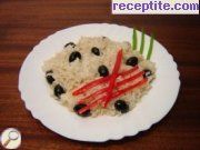 снимка 2 към рецепта Маслини с ориз на фурна
