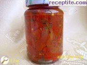 снимка 2 към рецепта Печени чушки и домати