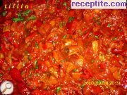 снимка 1 към рецепта Печени чушки и домати