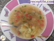 снимка 4 към рецепта Картофена супа с фиде