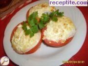 Печени домати с яйца