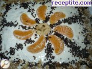 снимка 4 към рецепта Плодова торта Фантазия