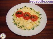 снимка 2 към рецепта Бъркани яйца със сирене