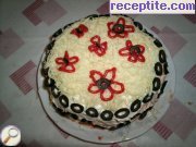 снимка 7 към рецепта Солена палачинкова торта