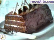 Звезден шоколадов кейк с трюфели