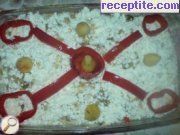 снимка 1 към рецепта Салата с печени патладжани и царевица