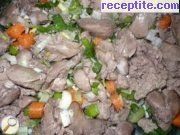 снимка 1 към рецепта Пилешки дробчета с лук