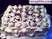 снимка 6 към рецепта Бисквитена торта с крем нишесте