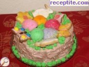 снимка 6 към рецепта Навита торта с готови блатове