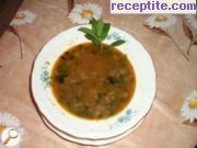 снимка 1 към рецепта Супа от леща с домати