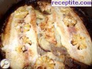 снимка 3 към рецепта Рибно филе върху лучено канапе
