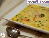 снимка 1 към рецепта Супа от пиле и гъби