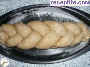 снимка 5 към рецепта Козунак на конци