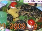 снимка 4 към рецепта Картофен таралеж
