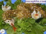 снимка 3 към рецепта Салата Змия