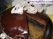 снимка 3 към рецепта Торта Мока с боровинки