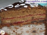 снимка 5 към рецепта Торта Мока с боровинки