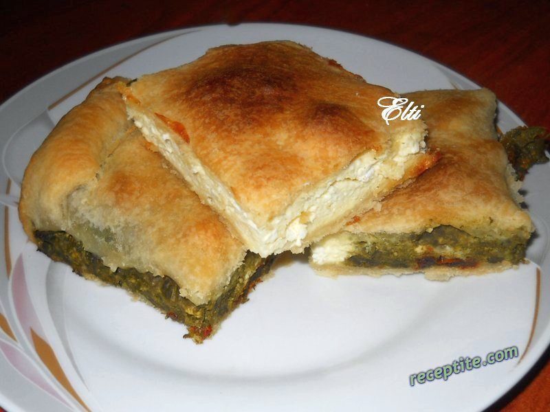 Снимки към Баница със спанак