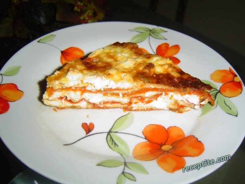 Снимки към *Мързеливи* чушки бюрек