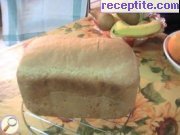 снимка 2 към рецепта Бял хляб с яйце за хлебопекарна
