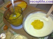 снимка 1 към рецепта Мус от манго с крем ванилия