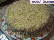 снимка 1 към рецепта Торта с готови блатове и крем нишесте - II вид