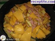 снимка 1 към рецепта Картофки с бекон и сирене Чедър