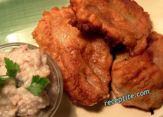 Снимки към Пангасиус с гръцки сос