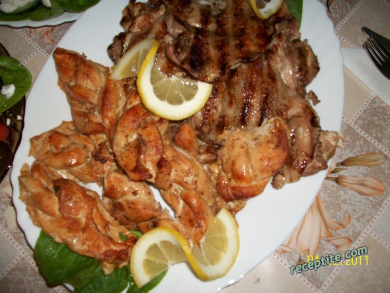 Снимки към Пилешки плитки