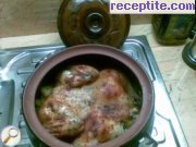 снимка 3 към рецепта Пролетно печено пиле в гювеч