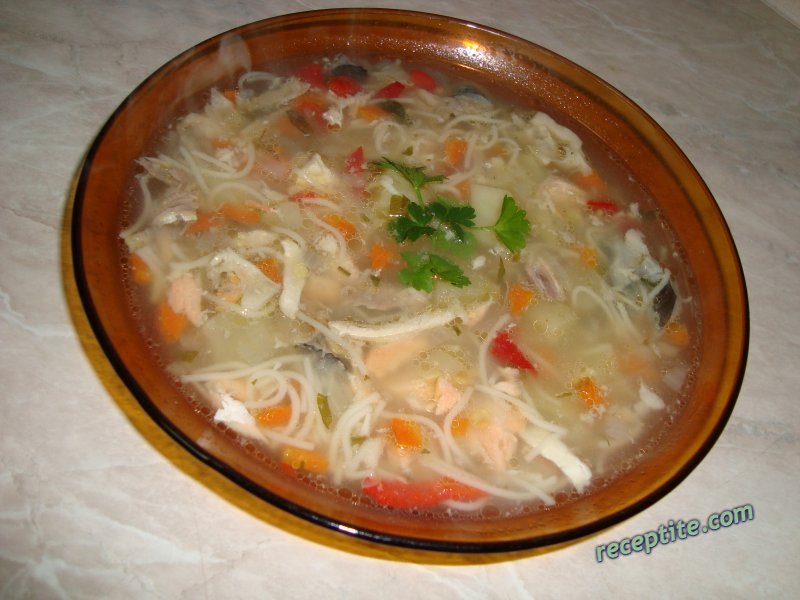 Снимки към Рибена чорба от сьомга