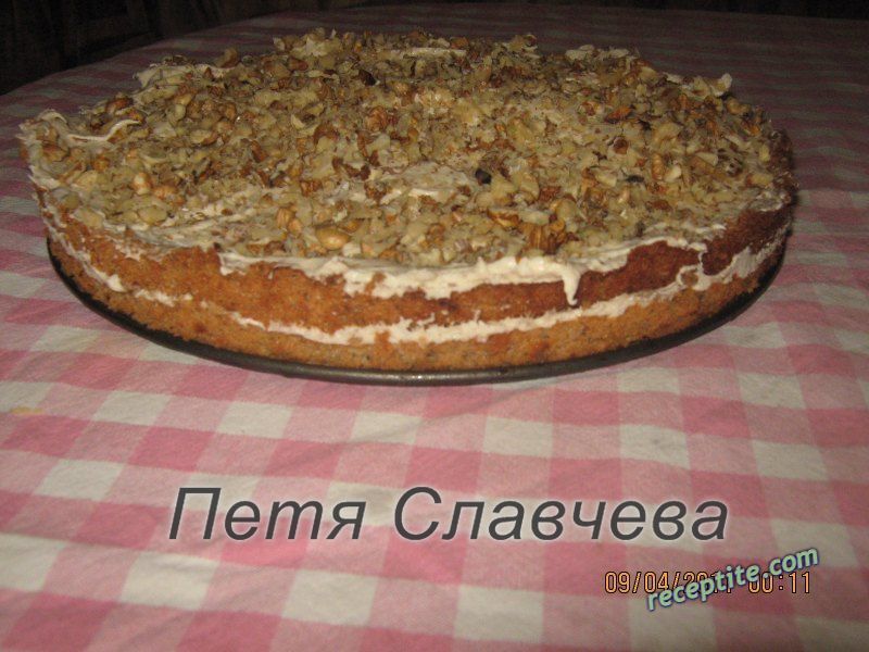Снимки към Сръбска орехова торта