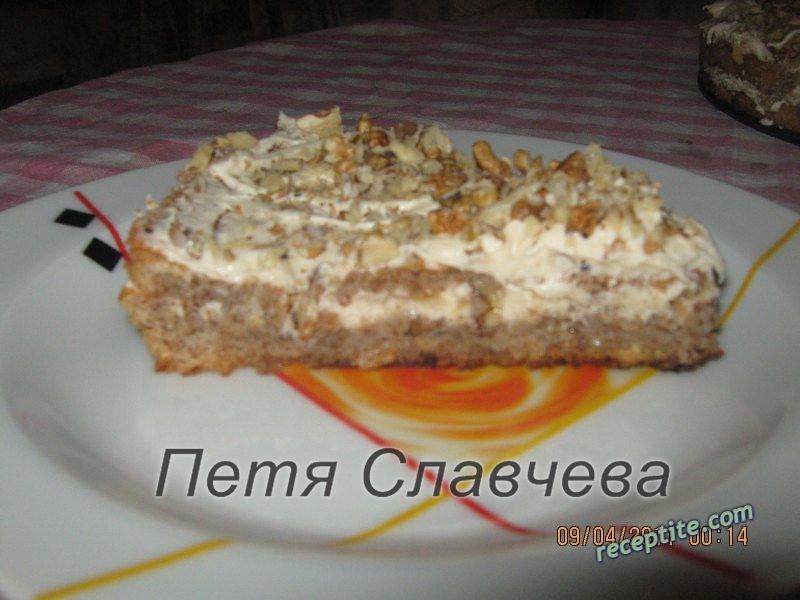 Снимки към Сръбска орехова торта
