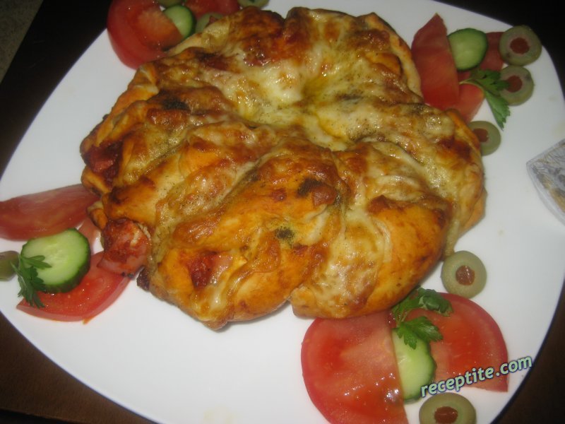 Снимки към Пица като питка