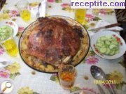 снимка 7 към рецепта Агнешка плешка във фолио